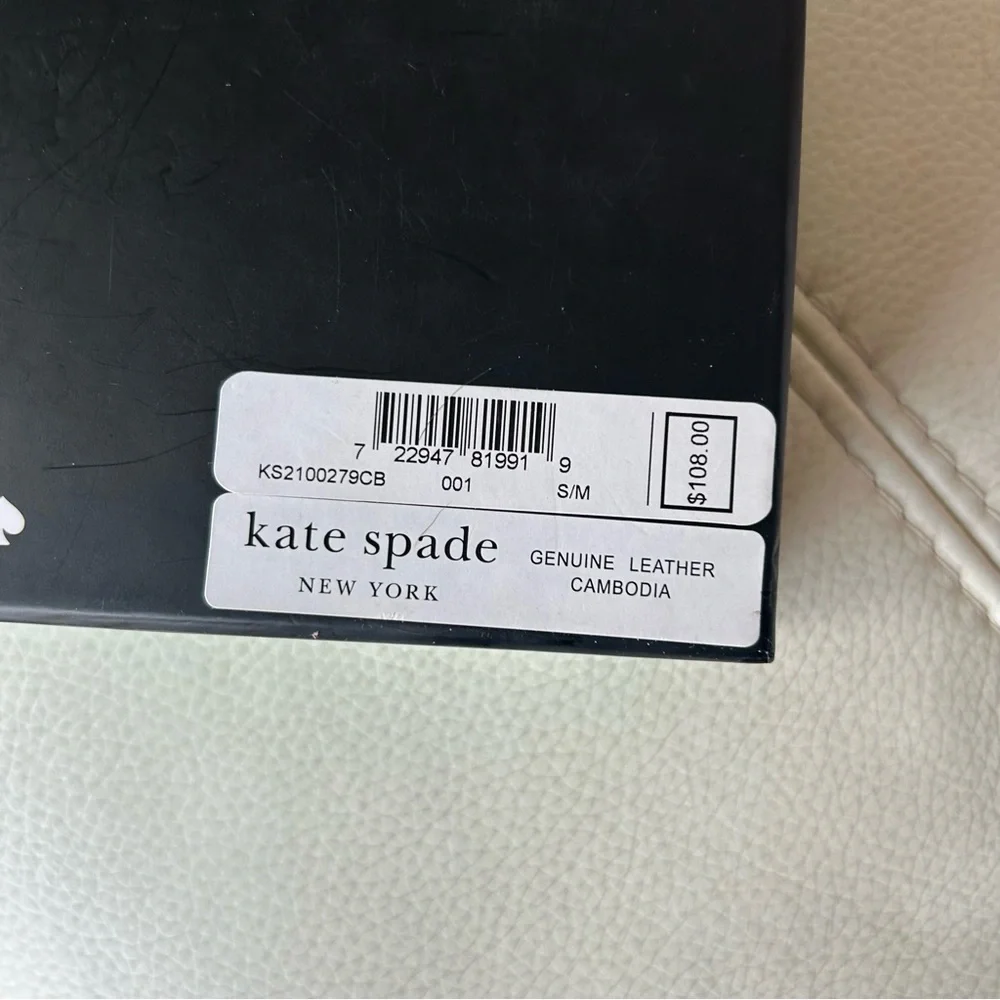NIB Kate Spade Black Belt Bag
